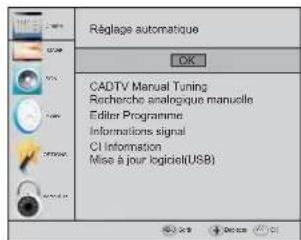 HAIER LE50M600CF - 1.2) Recherche automatique (DVB-C) - 1