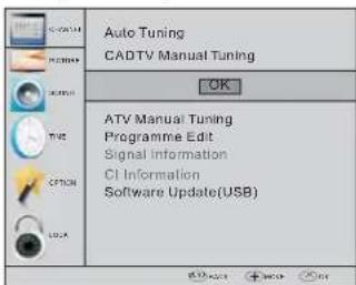 HAIER LE50M600CF - 2.2)DTV Manual Tuning (DVB-C) - 1