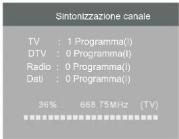 HAIER LE50M600CF - 1.1) Sintonizzazione automatica (DVB-T) - 4
