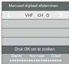 HAIER LE50M600CF - 2.1) DTV handmatig afstemmen (DVB-T) - 2