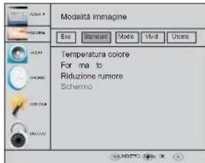HAIER LE50M600CF - Menu immagini - 1