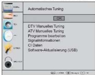 HAIER LE50M600CF - 1) Automatischer Kanalsuchlauf (DVB-T) - 1