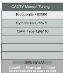 HAIER LE50M600CF - 2.2)DTV handmatig afstemmen (DVB-C) - 2