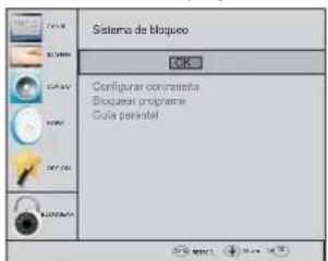 HAIER LE50M600CF - MENU DE BLOQUEO - 1