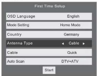 HAIER LE29C810C - HOME or Shop modes - 1