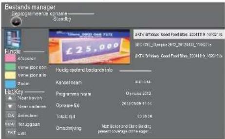 HAIER LE29C810C - 8.PVR-bestandssystem (alleen voor DTV) - 2