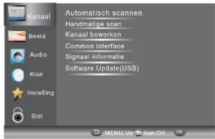 HAIER LE29C810C - 1.1) Automatisch afstemmen (DVB-T) - 1