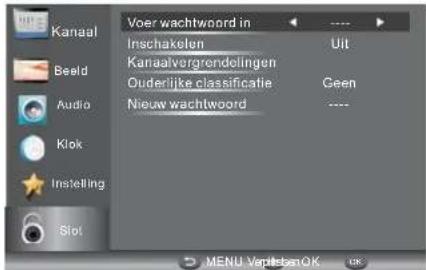 HAIER LE29C810C - 6.VERGRENDELINGSMENU - 1