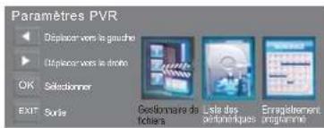 HAIER LE29C810C - Système de fichiers PVR (uniquement pour DTV) - 2