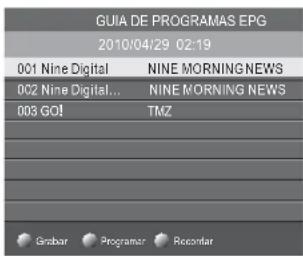 HAIER LE29C810C - EPG(Guía Electrónica de programas) - 1