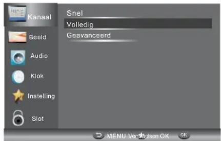 HAIER LE29C810C - 1.2) Automatisch afstemmen (DVB-C) - 2