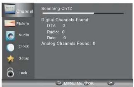HAIER LE29C810C - 1.1)Auto Tuning (DVB-T) - 3