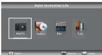 HAIER LE29C810C - Lecture USB - 1