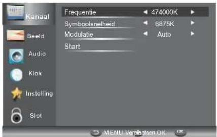 HAIER LE29C810C - DTV handmatig afstemmen (DVB-C) - 1