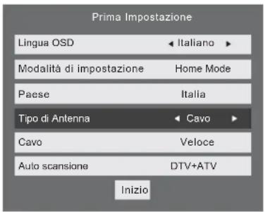 HAIER LE29C810C - Modalità CASA o NEGOZIO - 1