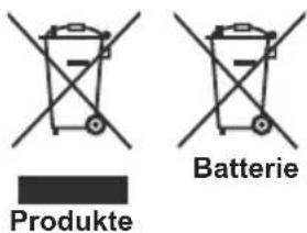 Finlux 32FLZ189S - Verwenderinformationen zur Entsorgung von Altegeräten und Batterien - 1