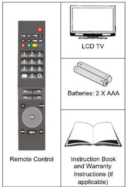 SCHAUB LORENZ 32LT33 - Package Contents - 1