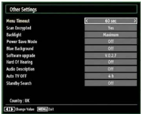 SCHAUB LORENZ 32LT33 - Configuring Other Settings - 1