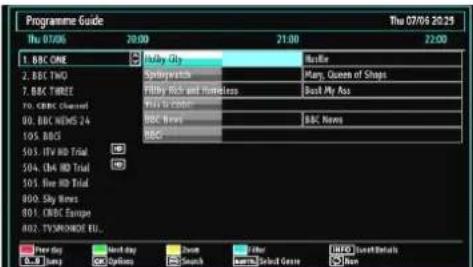 SCHAUB LORENZ 32LT32 - Viewing Electronic Programme Guide (EPG) - 3