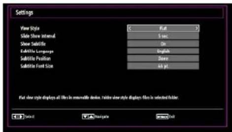SCHAUB LORENZ 32LT32 - Media Browser Settings - 1
