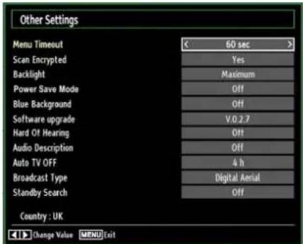 SCHAUB LORENZ 32LT32 - Configuring Other Settings - 1