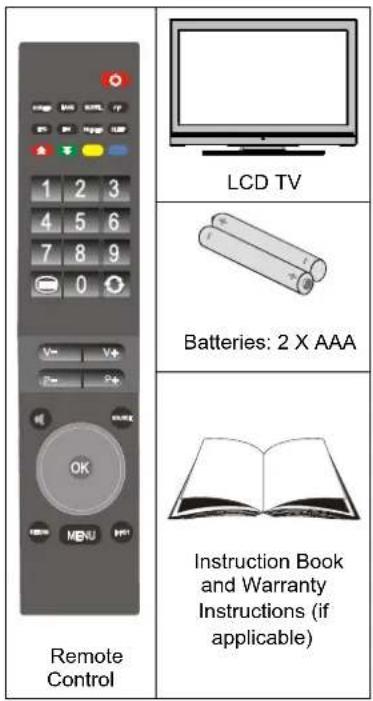 SCHAUB LORENZ 32LT32 - Package Contents - 1