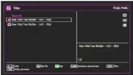 SCHAUB LORENZ 32LT32 - Visualizzazione di videotramite USB - 1