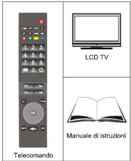 SCHAUB LORENZ 32LT31 - Contenuto della confezione - 1