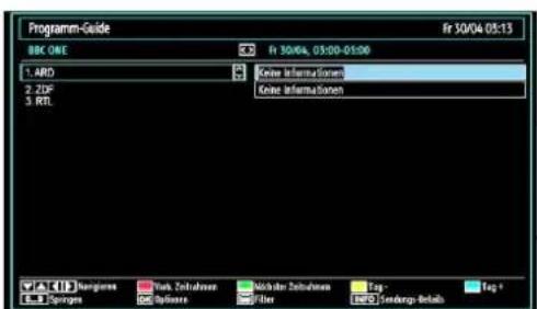 SCHAUB LORENZ 32LT31 - Elektronischer Programmführer (EPG) - 2