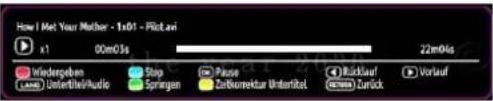 SCHAUB LORENZ 32LT31 - Anzeigen von Videos über USB - 2