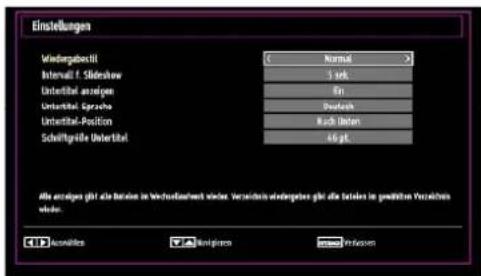 SCHAUB LORENZ 32LT30 - Medienbrowser-Einstellungen - 1