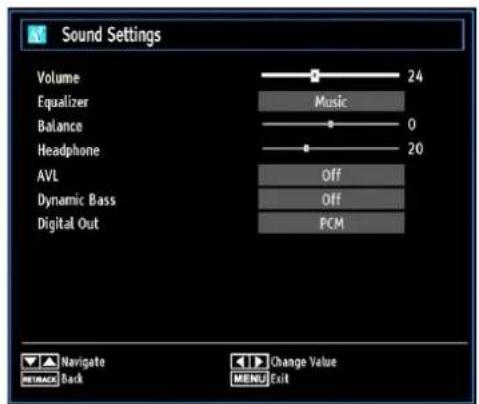 SCHAUB LORENZ 32LT30 - Configuring Sound Settings - 1