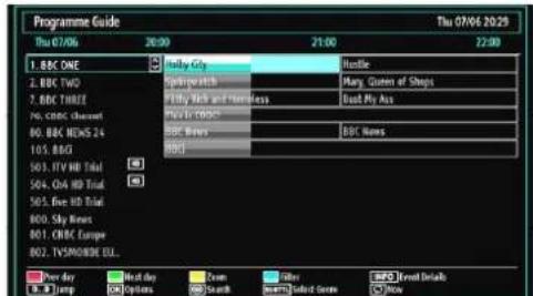 SCHAUB LORENZ 32LT30 - Viewing Electronic Programme Guide (EPG) - 4