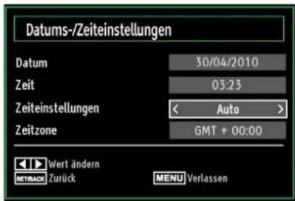 SCHAUB LORENZ 26LT30 - Einstellen von Datum und Uhrzeit - 1