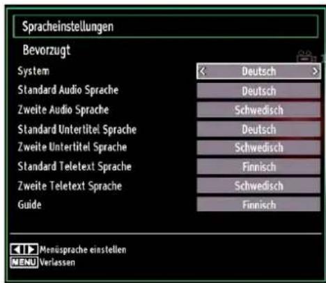 SCHAUB LORENZ 26LT30 - Spracheinstellungen - 1