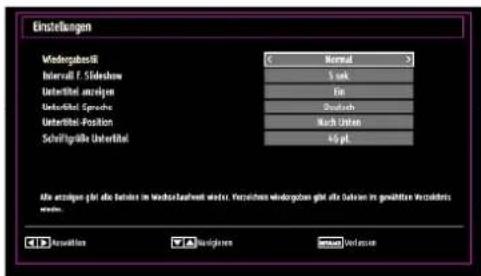 SCHAUB LORENZ 26LT30 - Medienbrowser-Einstellungen - 1