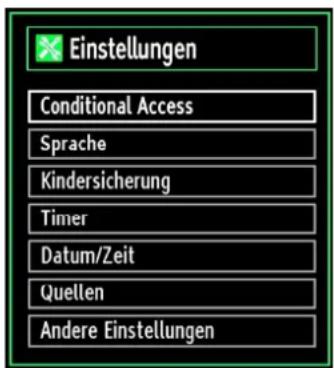 SCHAUB LORENZ 26LT30 - Konfiguration der Einstellungen - 1