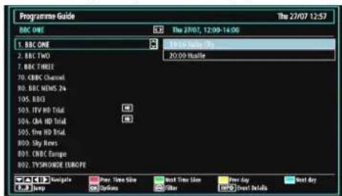 SCHAUB LORENZ 26LT30 - Viewing Electronic Programme Guide (EPG) - 2
