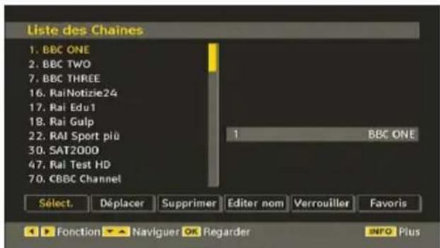 MANHATTAN MT2211DVX12 - Liste des chaines - 1
