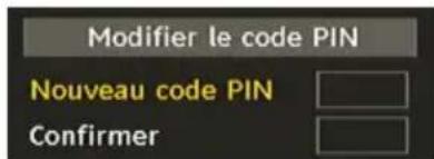 MANHATTAN MT2211DVX12 - Paramétrage du code PIN - 1