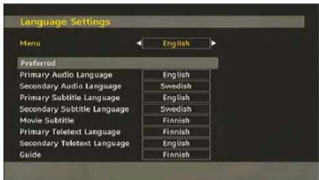 MANHATTAN MT2211DVX12 - Language Settings - 1