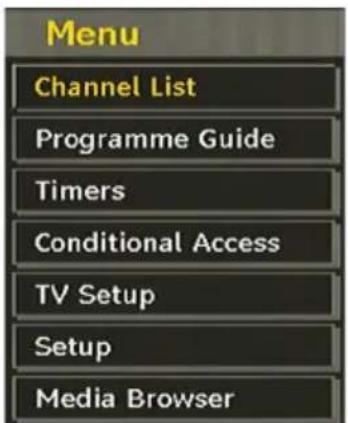 MANHATTAN MT2211DVX12 - IDTV Menu System - 1