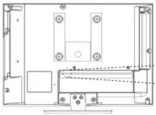 Sunstech TLEXI1663HD - Conexão do Cabo de Alimentação - 1