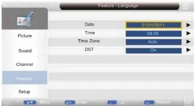 Sunstech TLEXI1663HD - Linguagem - 2