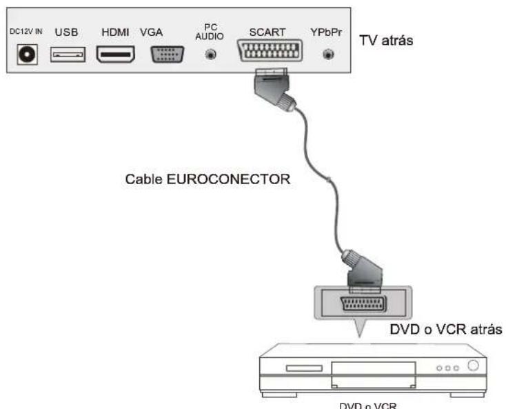 Sunstech TLEXI1663HD - Conexión Euroconector - 1