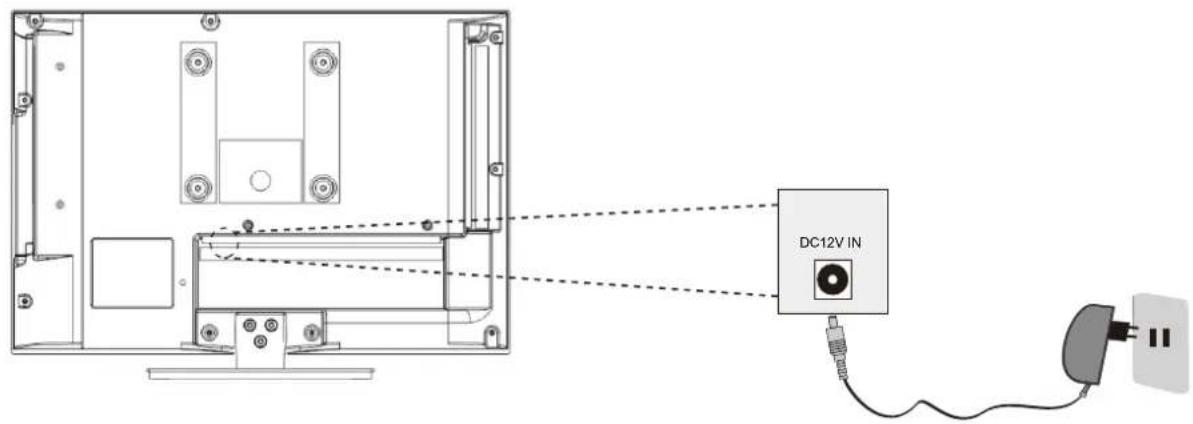 Sunstech TLEXI1663HD - Conexión cable de alimentación - 1