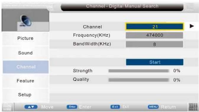 Sunstech TLEXI1663HD - Menu Canales - 12