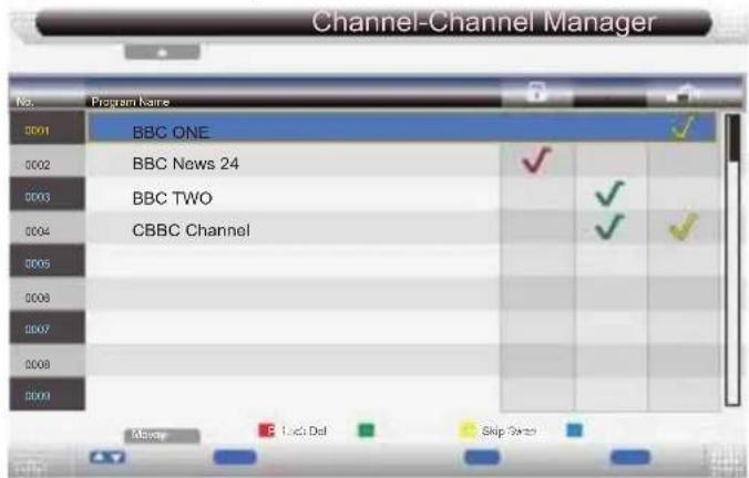 Sunstech TLEXI1663HD - Menu Canal - 2