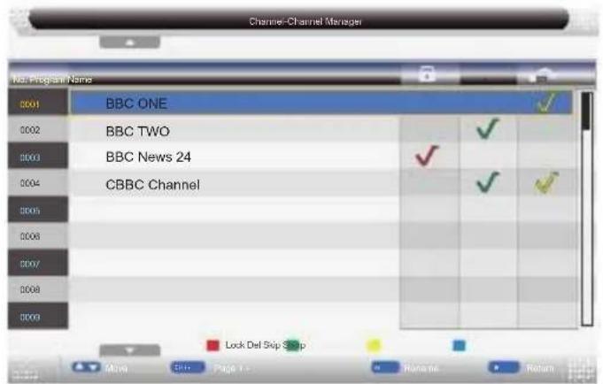 Sunstech TLEXI1663HD - Menu Canal - 3