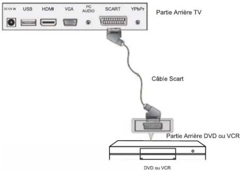 Sunstech TLEXI1663HD - Connexion SCART - 1
